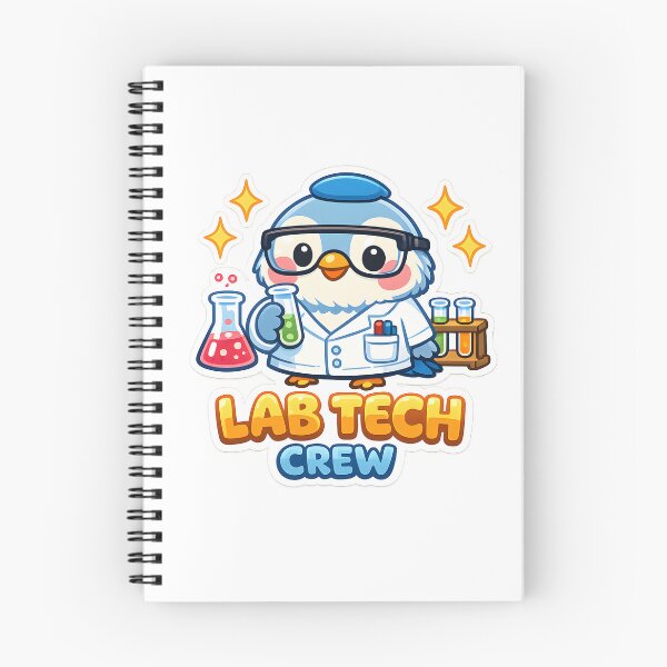 Item preview, Lab Tech Crew Funny Medical Laboratory Technician Team Gift Cute Penguin Scientist designed and sold by ClinicalHubs.
