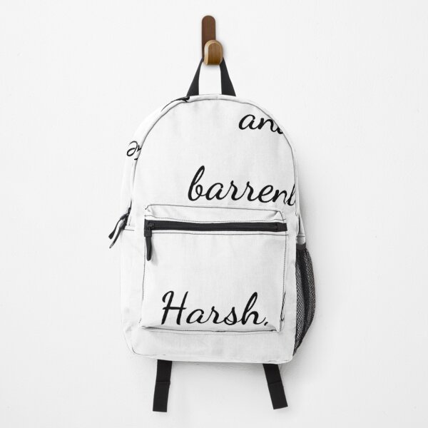 Item preview, "Harsh, featureless, and rude, barrenly perish:" - handwriting black designed and sold by ariksworld.