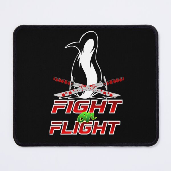 Item preview, Fight Or Flight Meme Penguin designed and sold by TheEndDesign.