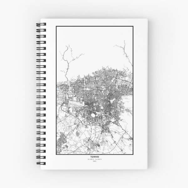 Item preview, Tehran City Line Art Vertical designed and sold by DrawMeACity.