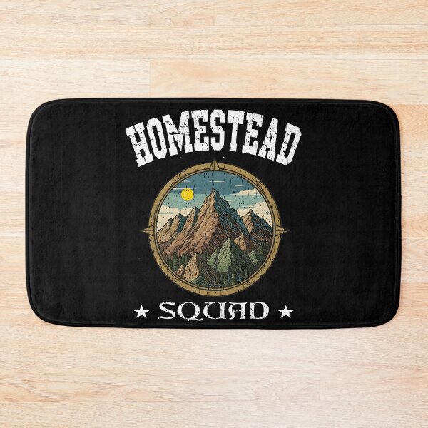 Item preview, Homestead Squad  Mountain Homesteading Off Grid Self Sufficient Life farming gardening fishing hunting live of the land nature lover designed and sold by Jt41.