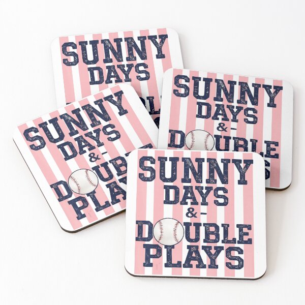 Item preview, Sunny Days Double Plays Baseball Girly Game Day  designed and sold by miaa-artistshop.