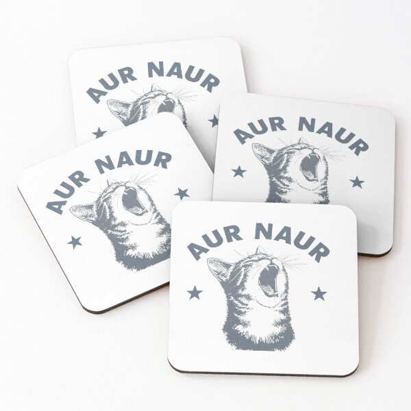Item preview, Funny Aur Naur Screaming Cat Retro designed and sold by MotivaChic.