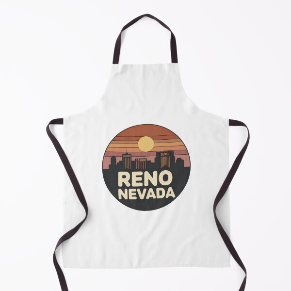 Item preview, Reno Nevada: Orange Pink Brown Sunset Skyline designed and sold by CircinusStore.