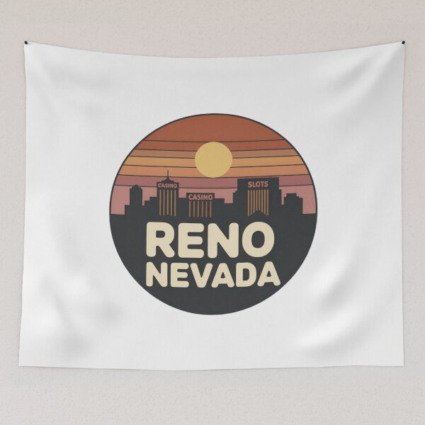 Artikelvorschau, Reno, Nevada: Orange-rosa-brauner Sonnenuntergangshimmel entworfen und verkauft von CircinusStore.