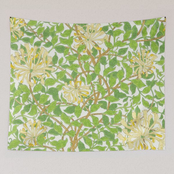 Item preview, William Morris Honeysuckle Pattern designed and sold by maniacfitness.