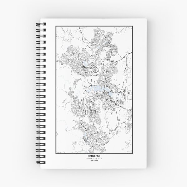 Item preview, Canberra City Line Art Vertical designed and sold by DrawMeACity.