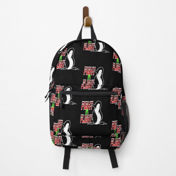 Item preview, Fight Or Flight Meme Penguin designed and sold by TheEndDesign.