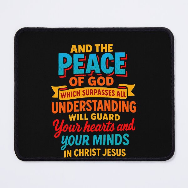 Item preview, Philippians 4:7 The Peace of God Which Surpasses All Under designed and sold by plushism.