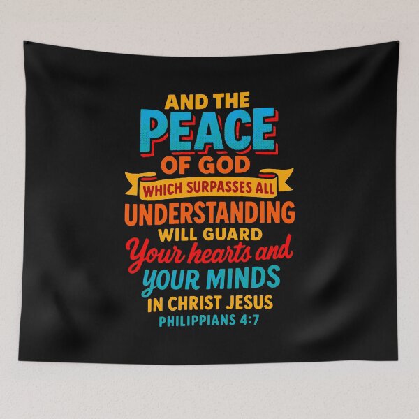 Item preview, Philippians 4:7 The Peace of God Which Surpasses All Under designed and sold by plushism.