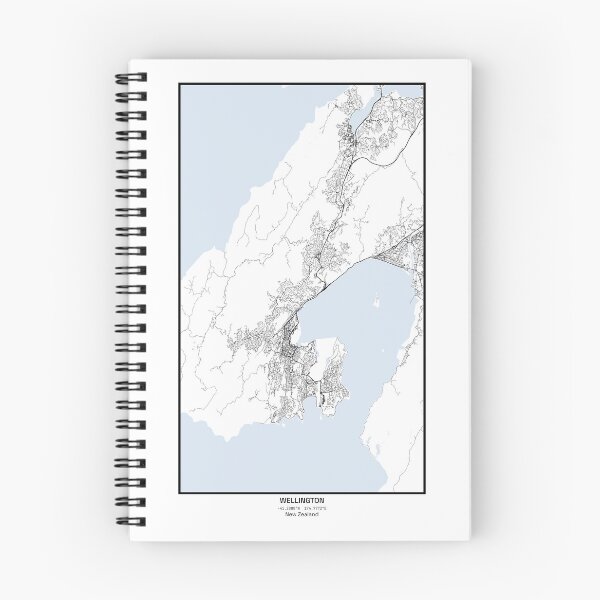 Item preview, Wellington City Line Art Vertical designed and sold by DrawMeACity.