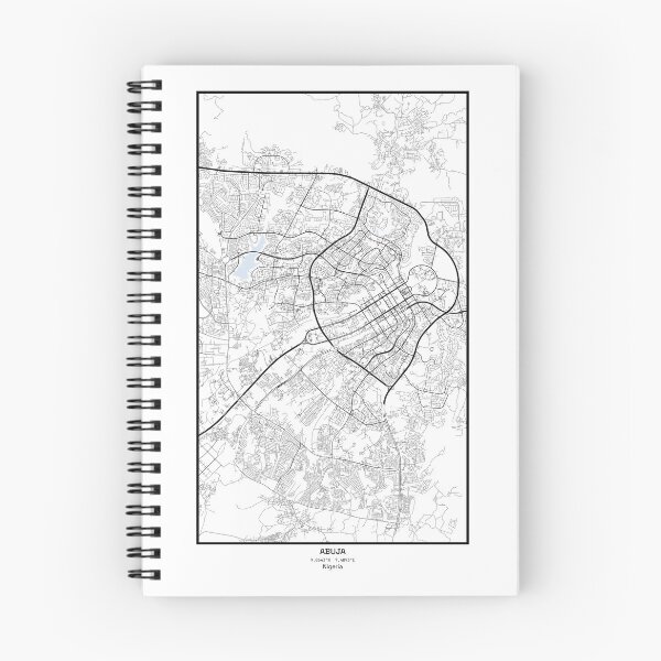 Item preview, Abuja City Line Art Vertical designed and sold by DrawMeACity.