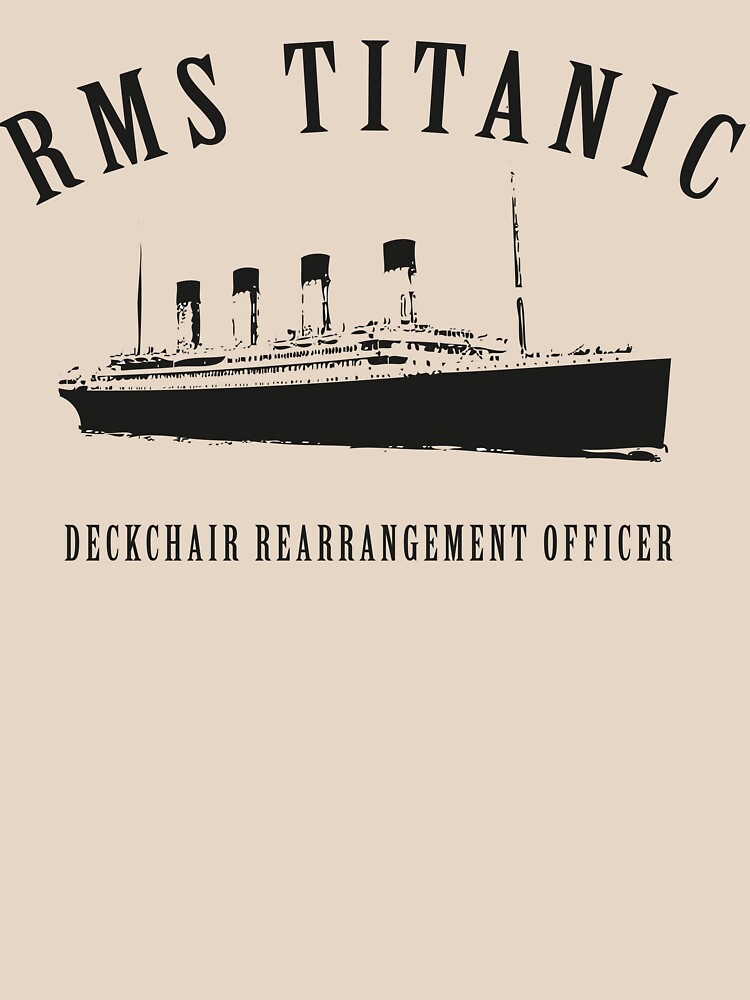 RMS Titanic Deckchair Rearrangement Officer by stephenhoper