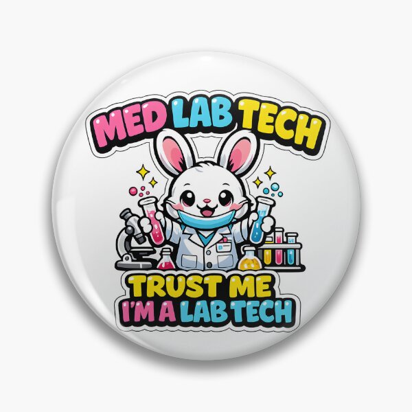 Item preview, Med Lab Tech Trust Me I'm A Lab Tech Funny Medical Laboratory Technician Gift designed and sold by ClinicalHubs.