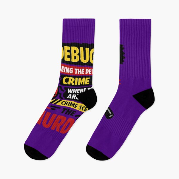 Item preview, Debugging Being the Detective in a Crime Movie Where You Are Also the Murderer designed and sold by AndreBarnard.