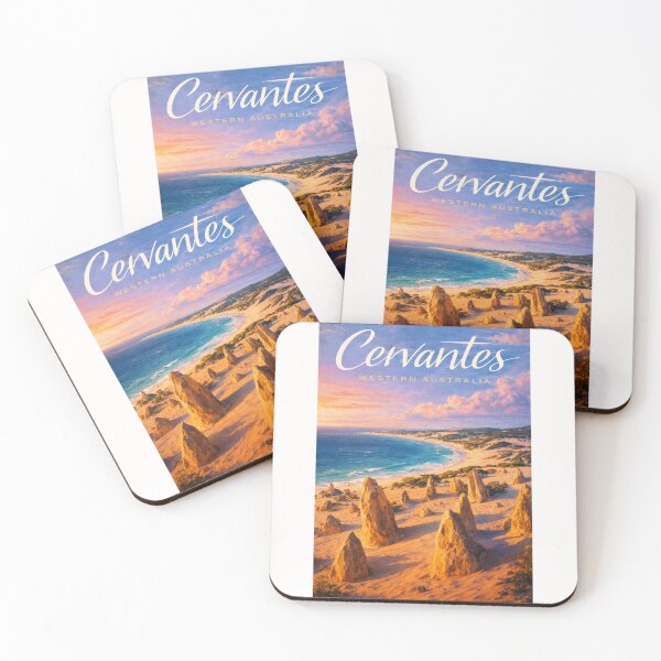Item preview, Cervantes Pinnacles Desert Coastal Landscape Western Australia Sunset designed and sold by Places On Earth.