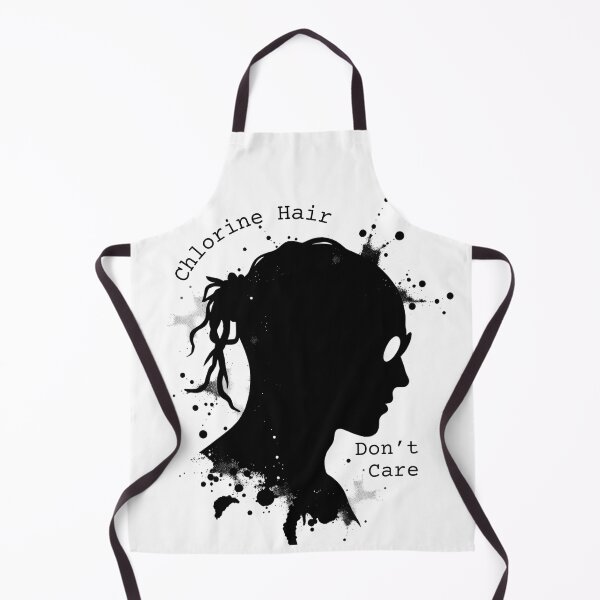 Item preview, Chlorine Hair Don’t Care | Competitive Swimmer Grunge Art designed and sold by Powered By Chlorine.