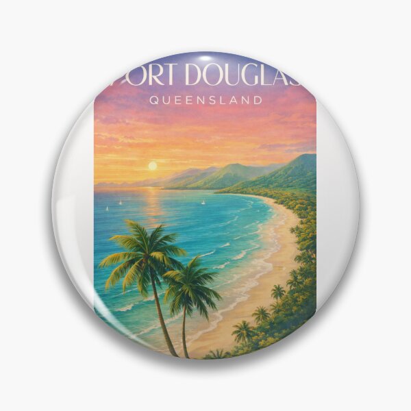 Item preview, Port Douglas Four Mile Beach Tropical Coast Queensland Sunrise designed and sold by Places On Earth.