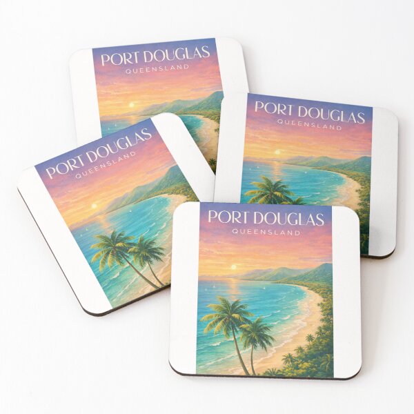 Item preview, Port Douglas Four Mile Beach Tropical Coast Queensland Sunrise designed and sold by Places On Earth.