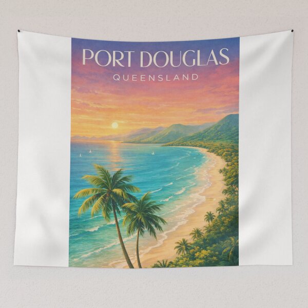 Item preview, Port Douglas Four Mile Beach Tropical Coast Queensland Sunrise designed and sold by Places On Earth.