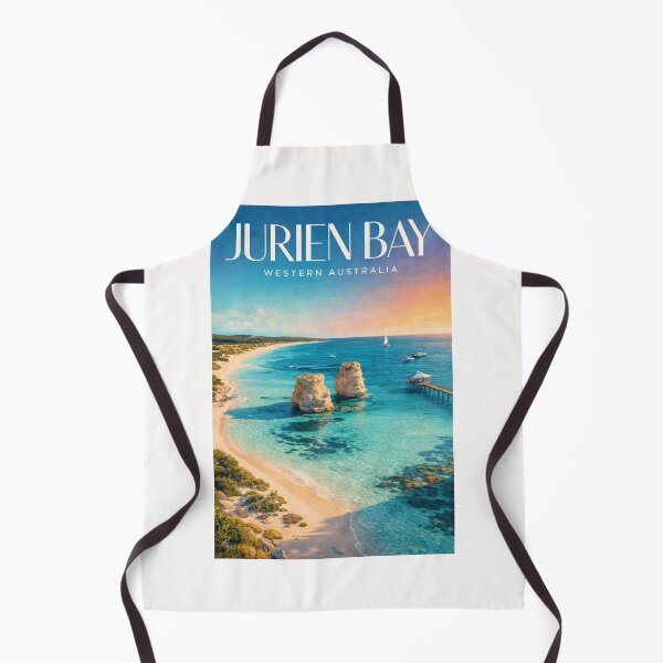 Item preview, Jurien Bay Turquoise Coast Limestone Islands Western Australia Seascape designed and sold by Places On Earth.