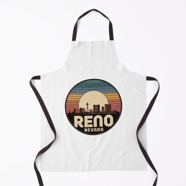 Item preview, Reno Nevada: Blue Teal Orange Sunset Skyline designed and sold by CircinusStore.