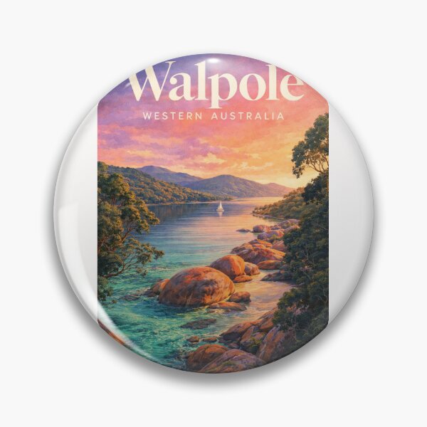 Item preview, Walpole Nornalup Inlet Granite Coast Western Australia Wilderness designed and sold by Places On Earth.