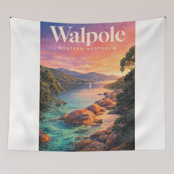 Item preview, Walpole Nornalup Inlet Granite Coast Western Australia Wilderness designed and sold by Places On Earth.