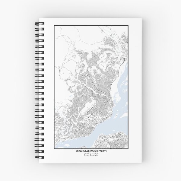 Item preview, Brazzaville City Line Art Vertical designed and sold by DrawMeACity.