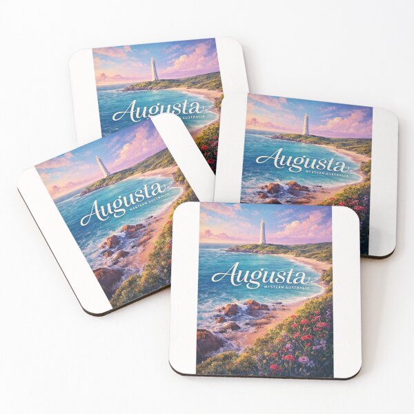 Item preview, Augusta Cape Leeuwin Lighthouse Coastal Wildflowers Western Australia designed and sold by Places On Earth.