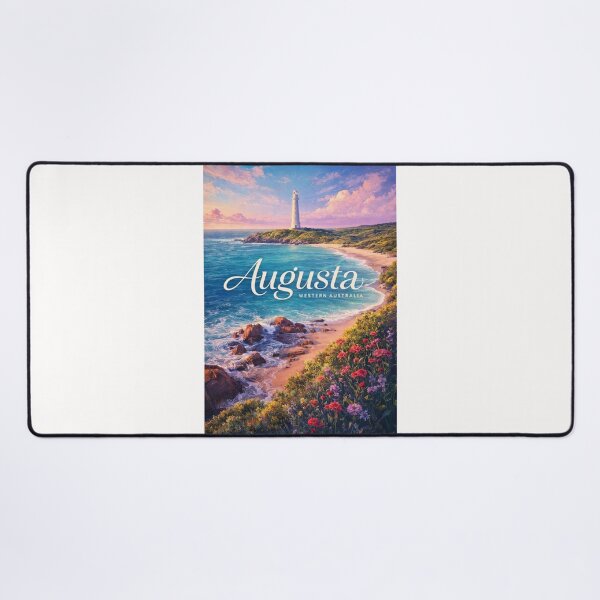 Item preview, Augusta Cape Leeuwin Lighthouse Coastal Wildflowers Western Australia designed and sold by Places On Earth.