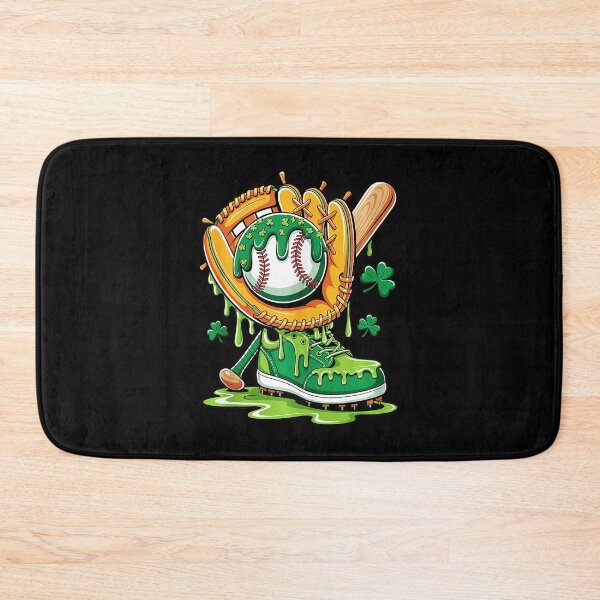 Item preview, St Patrick’s Day Baseball Glove Shamrock Drip Sports  designed and sold by miaa-artistshop.