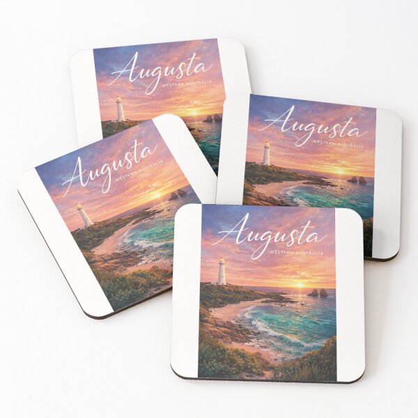 Item preview, Augusta Cape Leeuwin Sunset Southern Ocean Western Australia Coastline designed and sold by Places On Earth.