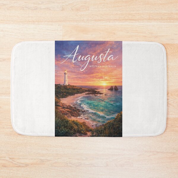 Item preview, Augusta Cape Leeuwin Sunset Southern Ocean Western Australia Coastline designed and sold by Places On Earth.