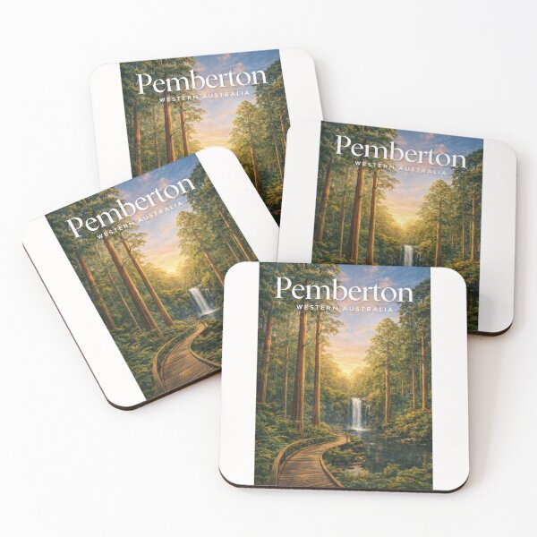 Item preview, Pemberton Karri Forest Beedelup Falls Western Australia Wilderness Trail designed and sold by Places On Earth.