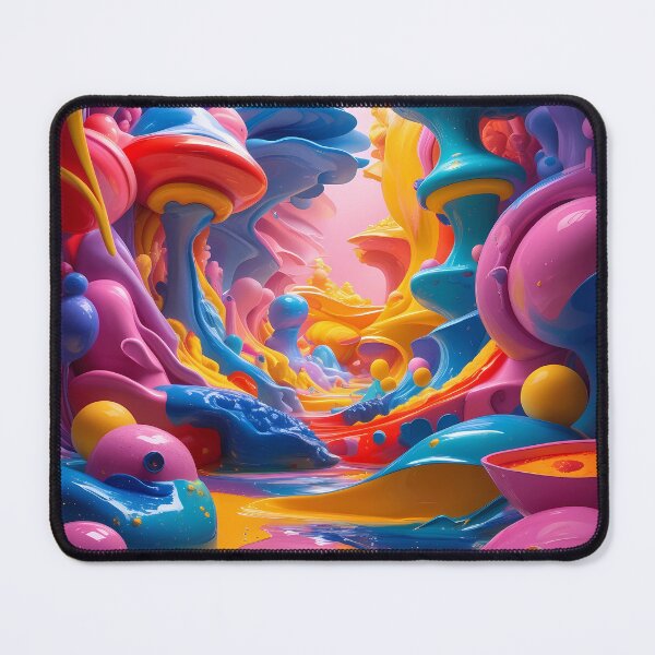 Item preview, An abstract pop-art setting designed and sold by Art-Inspir-AI.