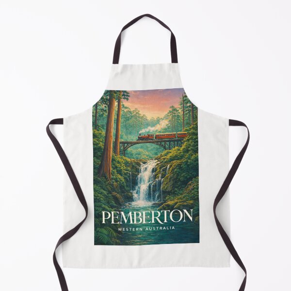 Item preview, Pemberton Karri Forest Railway Bridge Beedelup Falls Western Australia designed and sold by Places On Earth.