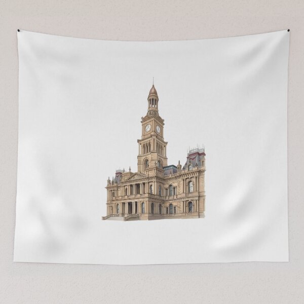 Item preview, Sydney Town Hall designed and sold by Sunny806.