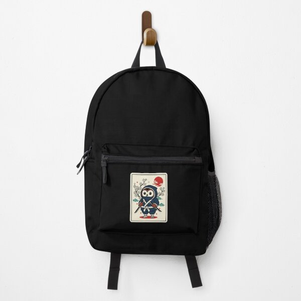 Item preview, Cute Ninja Owl Samurai Japanese Style Cartoon designed and sold by JordynLadukeg65.