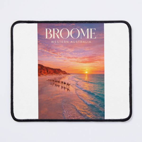 Item preview, Broome Cable Beach Camel Caravan Sunset Kimberley Western Australia Coast designed and sold by Places On Earth.