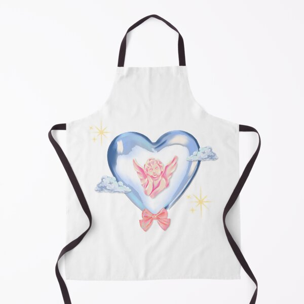 Item preview, Holographic Pink Angel Heart With Sparkles Design designed and sold by Lemonilla.