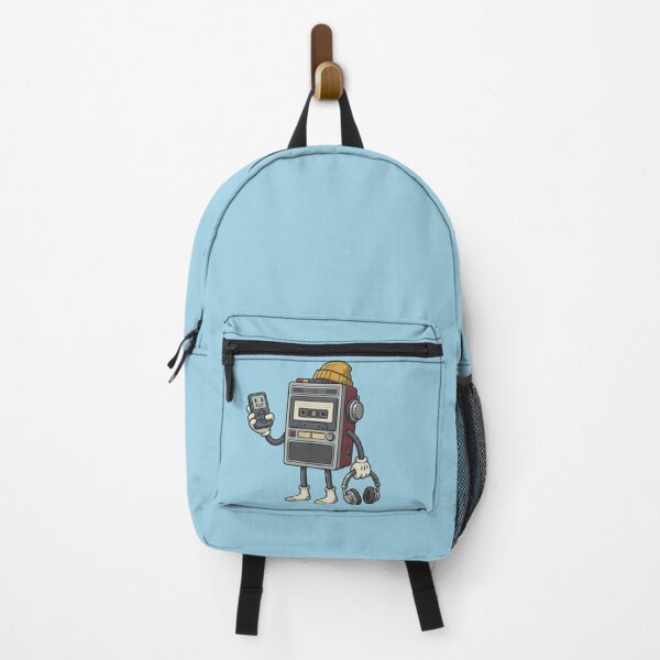 Item preview, "Retro Cassette Player Character" designed and sold by Dogandesighn.