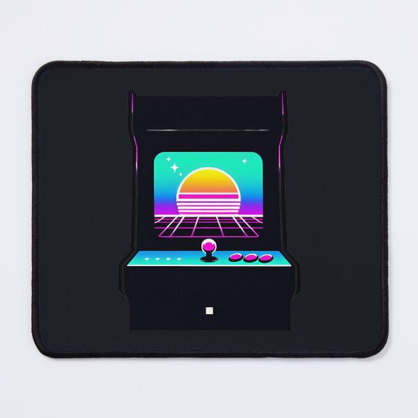 Item preview, Retro Arcade Machine – Pixel Sunset – Vaporwave Gamer Art designed and sold by Phetuvov.