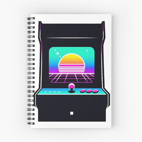 Item preview, Retro Arcade Machine – Pixel Sunset – Vaporwave Gamer Art designed and sold by Phetuvov.