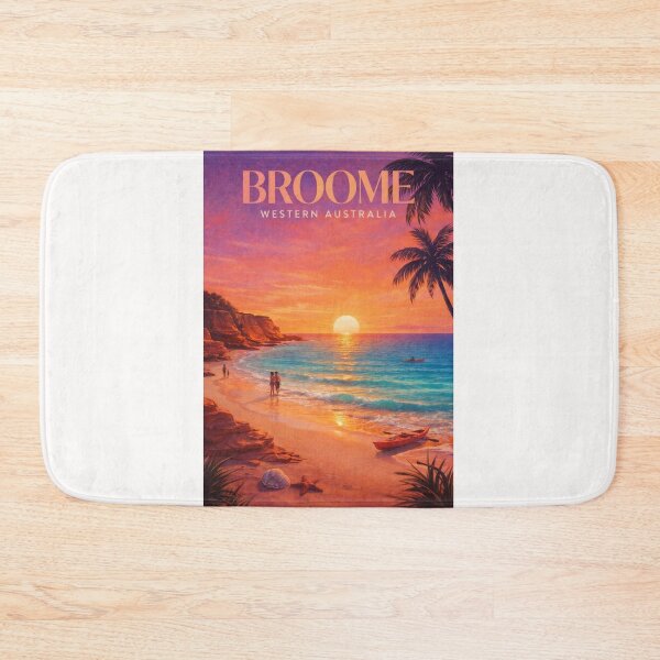 Item preview, Broome Gantheaume Point Coastal Sunset Roebuck Bay Western Australia designed and sold by Places On Earth.