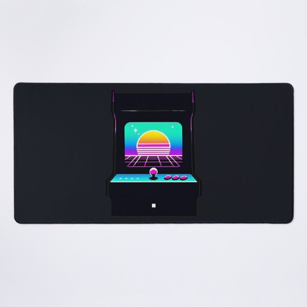 Item preview, Retro Arcade Machine – Pixel Sunset – Vaporwave Gamer Art designed and sold by Phetuvov.