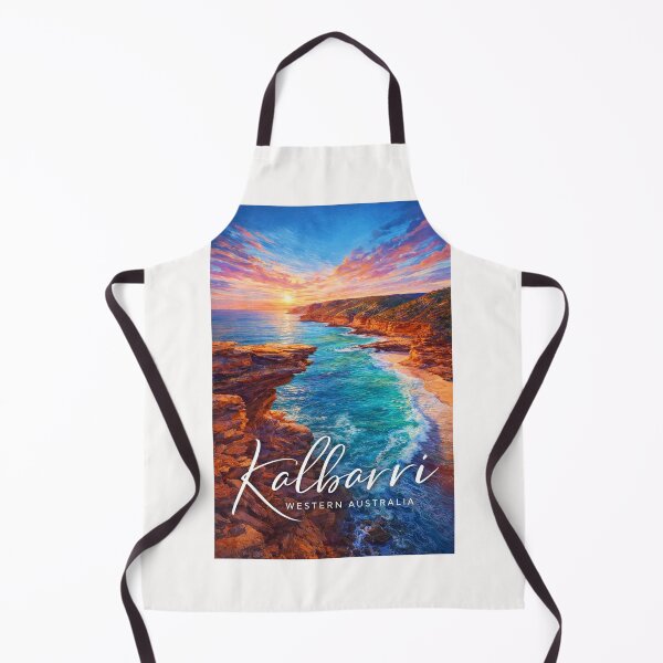 Item preview, Kalbarri Coastal Cliffs Murchison River Mouth Western Australia Ocean View designed and sold by Places On Earth.