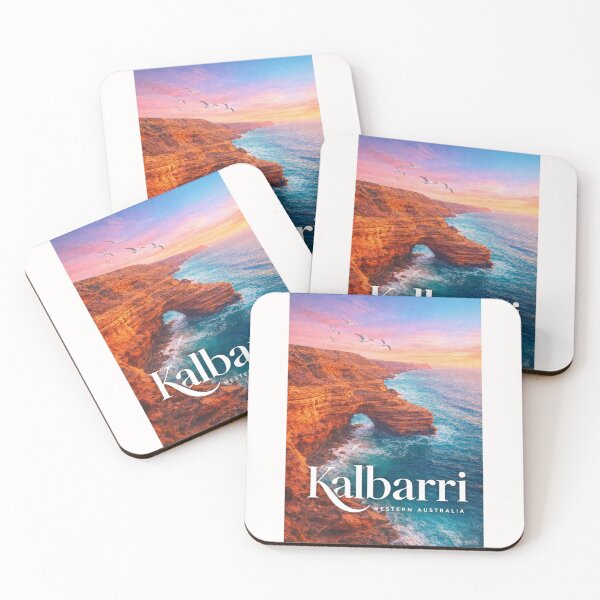 Item preview, Kalbarri Natural Bridge Coastal Cliffs Indian Ocean Western Australia designed and sold by Places On Earth.