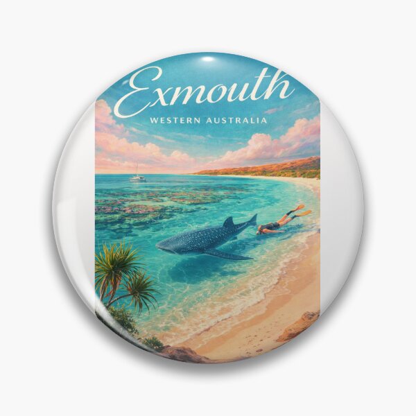 Item preview, Exmouth Ningaloo Reef Whale Shark Coast Western Australia Marine Encounter designed and sold by Places On Earth.
