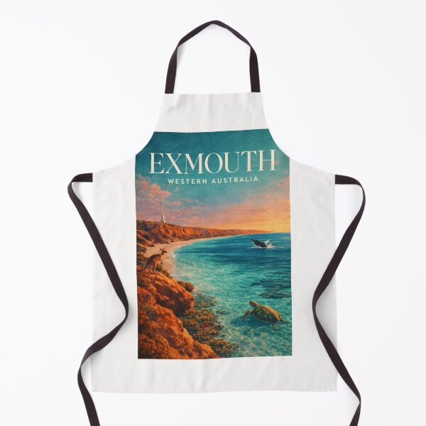 Item preview, Exmouth Cape Range Coastline Turtle Waters Western Australia Indian Ocean designed and sold by Places On Earth.